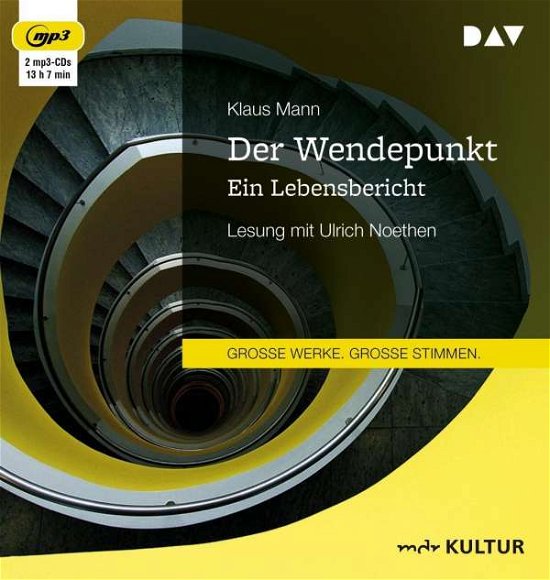 Cover for Klaus Mann · Der Wendepunkt. Ein Lebensberi (CD)