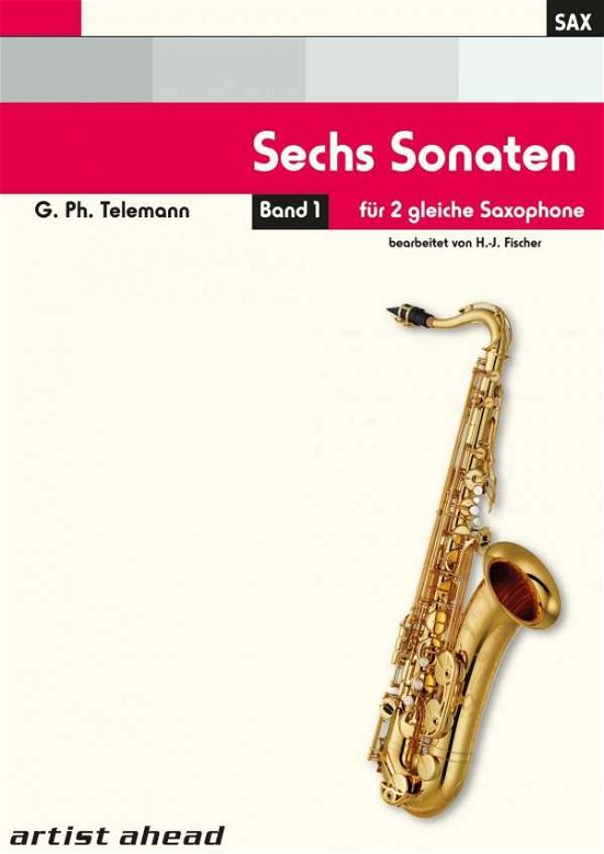 Cover for Telemann · 6s Sonaten f.2 gleiche Sax.01 (Book)