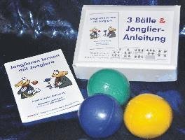 3 Bälle & Jonglier-Anleitung (blau, grün, gelb) - Ehlers Stephan - Brettspill - FQL Publishing - 9783940965301 - 1. desember 2009