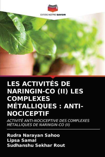 Cover for Sahoo · Les Activités De Naringin-co (Ii) (N/A) (2021)