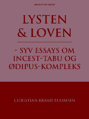 Cover for Christian Braad Thomsen · Lysten og loven - syv essays om incest-tabu og Ødipus-kompleks (Sewn Spine Book) [1th edição] (2018)