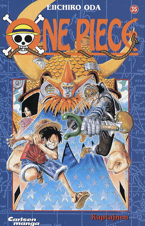 One Piece. Carlsen manga., 35: One Piece 35 - Kaptajnen - Eiichiro Oda - Books - Carlsen - 9788762603301 - May 3, 2007