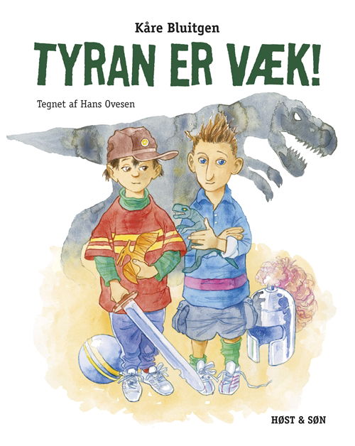 Cover for Kåre Bluitgen · Tyran er væk! (Bound Book) [1. Painos] [Indbundet] (2012)