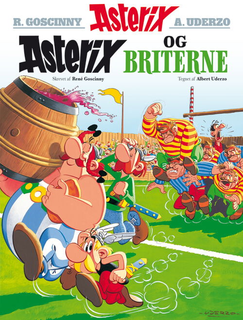 Cover for René Goscinny · Asterix: Asterix 8 (Sewn Spine Book) [1. Painos] (2022)