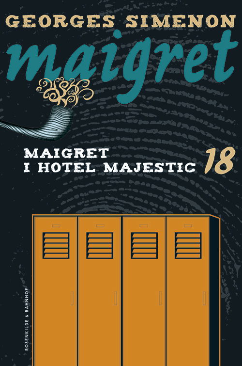 Cover for Georges Simenon · En Maigret-krimi: Maigret 18 Maigret i hotel Majestic (Sewn Spine Book) [1.º edición] (2015)
