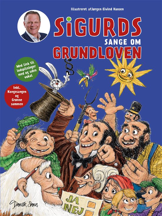 Cover for Sigurd Barrett · Sigurds sange om Grundloven (Paperback Bog) (2024)