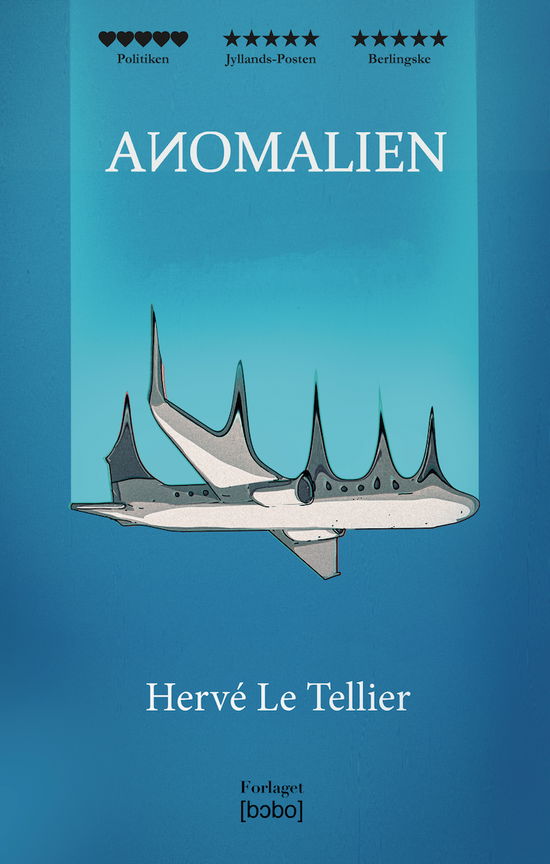 Cover for Hervé Le Tellier · Anomalien (Sewn Spine Book) [2nd edition] (2021)