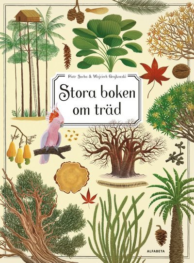 Cover for Wojciech Grajkowski · Stora boken om träd (Gebundesens Buch) (2018)