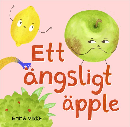 Cover for Emma Virke · Ett ängsligt äpple (Kartonbuch) (2024)