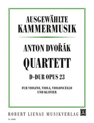 Cover for Dvorak · Klavierquartett D-Dur (Bok)