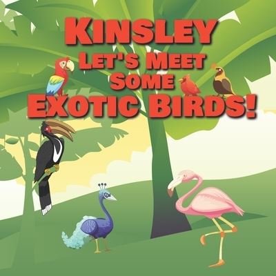 Cover for Chilkibo Publishing · Kinsley Let's Meet Some Exotic Birds! (Paperback Book) (2020)