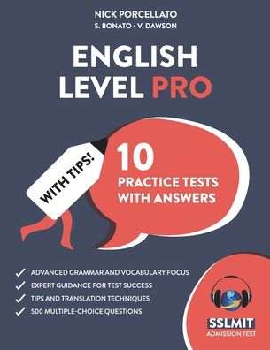 Cover for S Bonato · English Level Pro: 500 multiple-choice questions for Advanced English Learners - Pro (Paperback Book) (2020)