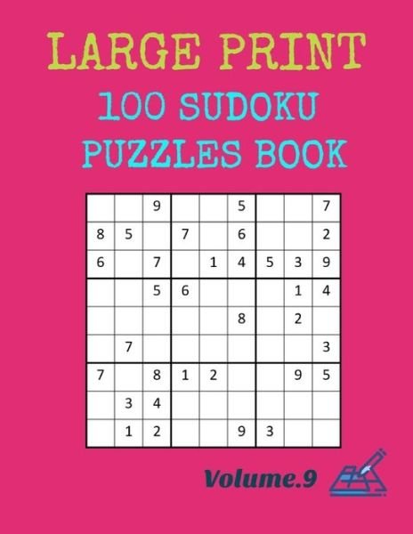 Cover for Ecin Press · Large Print 100 Sudoku Puzzles Book (Taschenbuch) (2020)