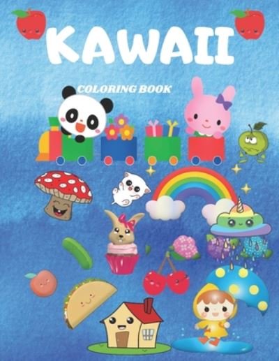Cover for Kawaii Coloring Book Coloring Book · Kawaii Coloring Book (Taschenbuch) (2020)