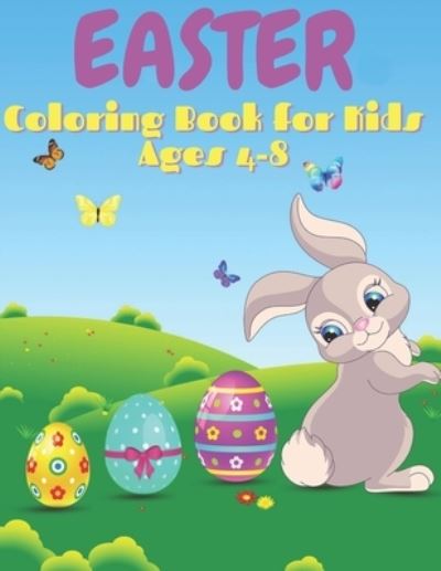 Cover for Coolbook Press · Easter Coloring Book for Kids Ages 4-8 (Paperback Book) (2021)