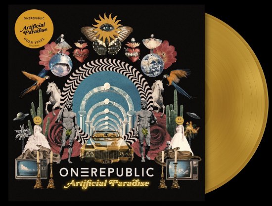 Cover for Onerepublic · Artificial Paradise (Gold Vinyl) (LP) (2024)