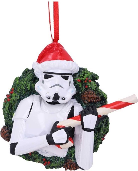 Original Stormtrooper Christbaumanhänger Wreath 10 - Nemesis Now - Merchandise - STORMTROOPER - 0801269144302 - 15. juli 2023