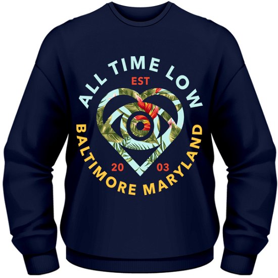 Cover for All Time Low · All Time Low: Vacation Heart (Felpa Unisex Tg. M) (Toys)
