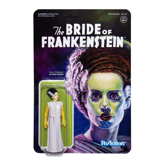 Universal Monsters Reaction Figure - Bride Of Frankenstein - Universal Monsters - Produtos - SUPER 7 - 0811169032302 - 16 de março de 2020