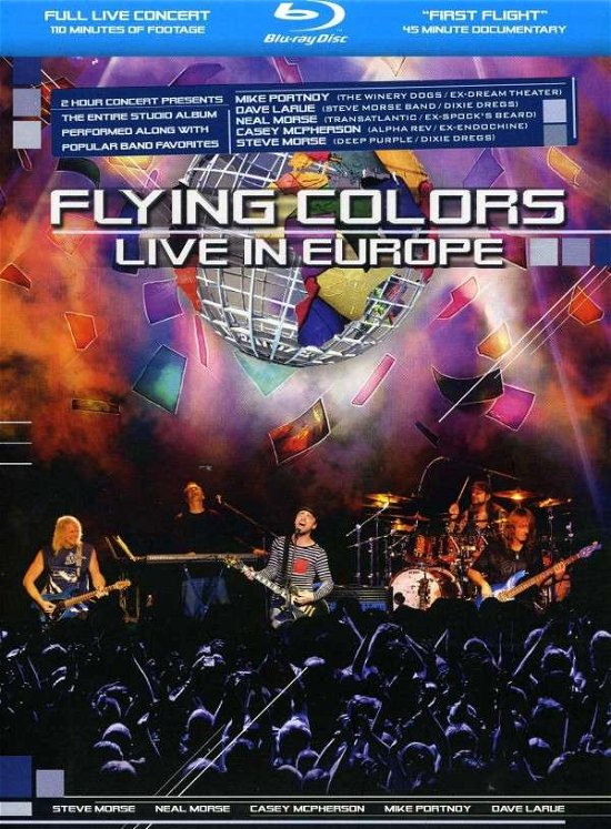 Cover for Flying Colors · Live In Europe (Blu-ray) (2013)