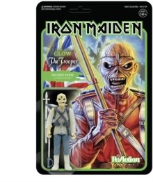 Iron Maiden Reaction Figure Wave 1- Soldier Eddie (Glow) - Iron Maiden - Merchandise - SUPER 7 - 0840049817302 - January 22, 2022