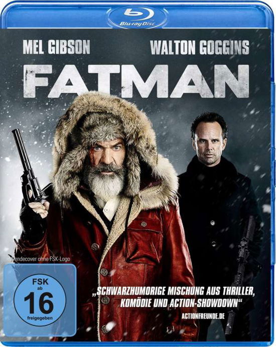 Cover for Gibson,mel / Goggins,walton / Jean-baptiste,marianne/+ · Fatman (Blu-ray) (2021)