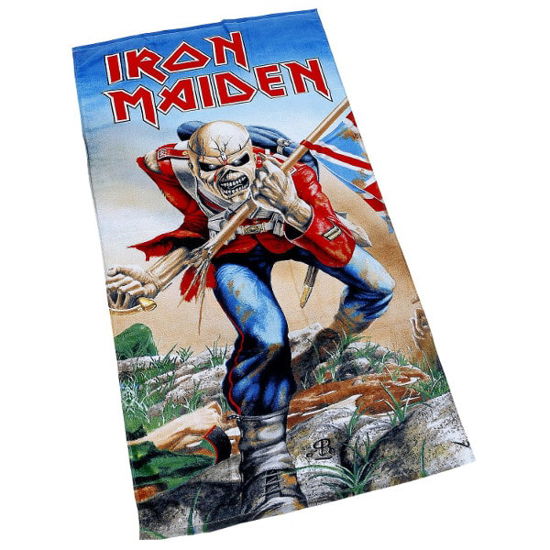 Cover for Iron Maiden · The Trooper - Towel (MERCH) [Black edition] (2020)