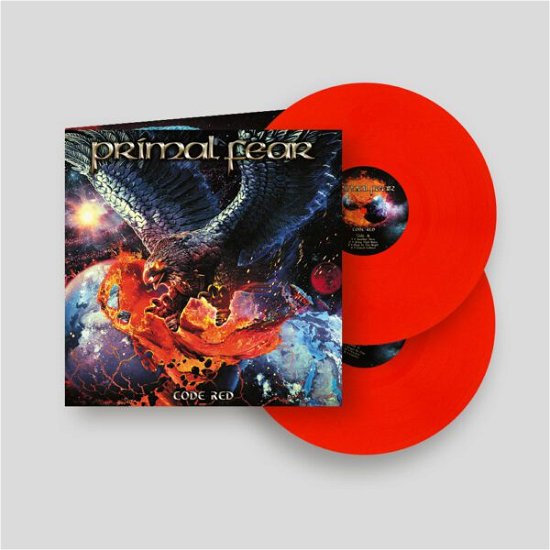 Cover for Primal Fear · Code Red (LP) [Limited Transparent Red Vinyl edition] (2023)
