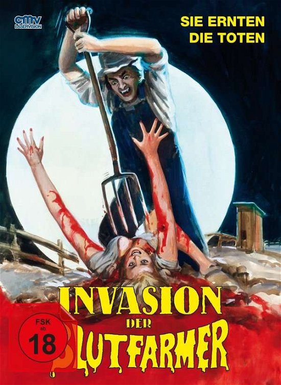 Cover for Ed Adlum · Invasion Der Blutfarmer-cover a (Limitiertes med (Blu-ray) (2021)