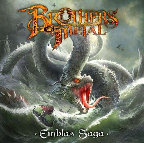 Cover for Brothers of Metal · Emblas Saga (CD) [Bonus Tracks edition] (2019)
