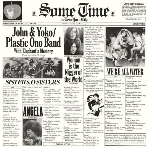 Cover for John Lennon · Sometime in New York City (Mini-vinyl) (CD) [Limited edition] (2007)