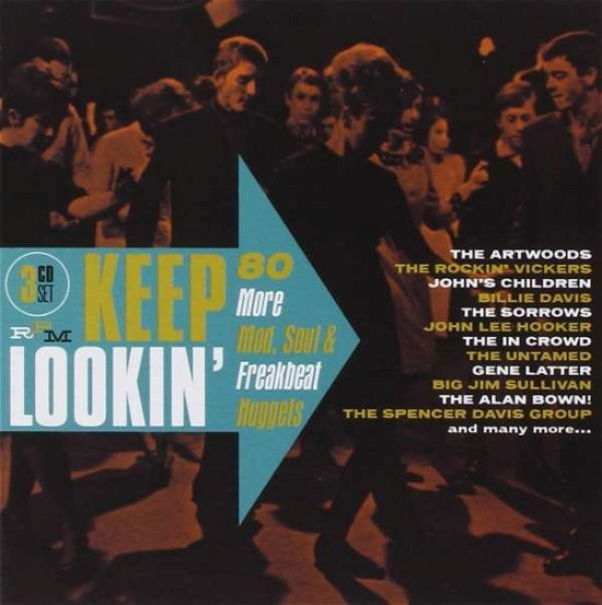 Cover for Keep Lookin: 80 More Mod Soul &amp; Freakbeat Nuggets (CD) (2014)