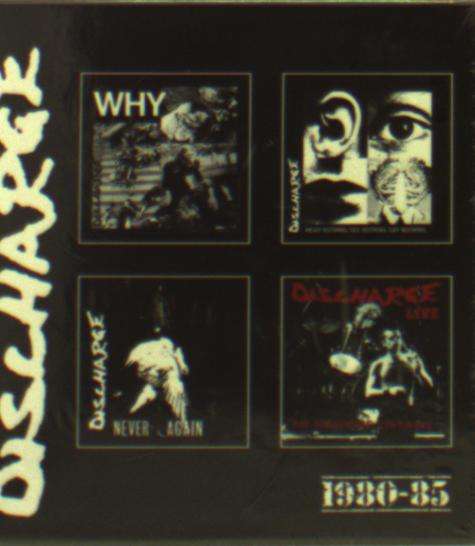 1980-85 - Discharge - Musiikki - CHERRY RED - 5013929606302 - torstai 11. lokakuuta 2018