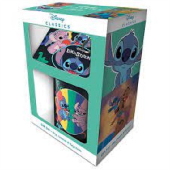 Lilo & Stitch (You're My Fave) Mug Coaster Keychain Gift Set - Lilo & Stitch - Böcker - PYRAMID INTERNATIONAL - 5050293861302 - 6 juni 2023