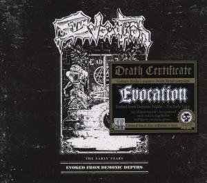 Cover for Evocation · Evoked from Demonic Depths / the Early Years (CD) [Ltd edition] (2012)