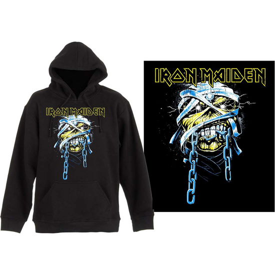 Iron Maiden Unisex Pullover Hoodie: Powerslave - Iron Maiden - Koopwaar - ROCK OFF - 5056170654302 - 