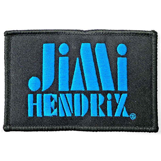 Jimi Hendrix Woven Patch: Stencil Logo (Standard) - The Jimi Hendrix Experience - Merchandise -  - 5056368600302 - 