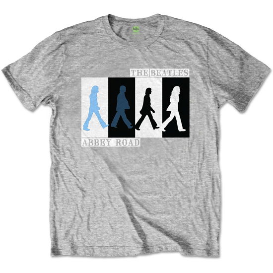 The Beatles Kids Tee: Abbey Road Colours Crossing - Grey - The Beatles - Marchandise -  - 5056368626302 - 