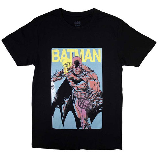 DC Comics Unisex T-Shirt: Batman - Pop Colours - DC Comics - Merchandise -  - 5056737248302 - 