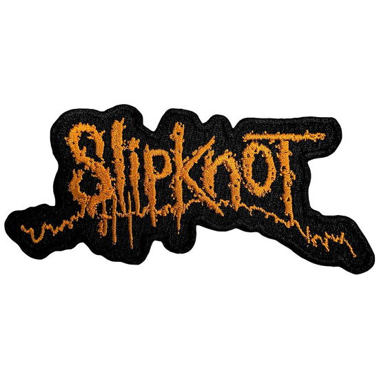 Slipknot Woven Patch: Orange Logo (Standard) - Slipknot - Merchandise -  - 5056737251302 - April 22, 2024