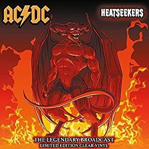 Cover for AC/DC · Heatseekers - Melbourne 88 - The Legendary Broadcasts (Orange Vinyl) (LP) (2022)