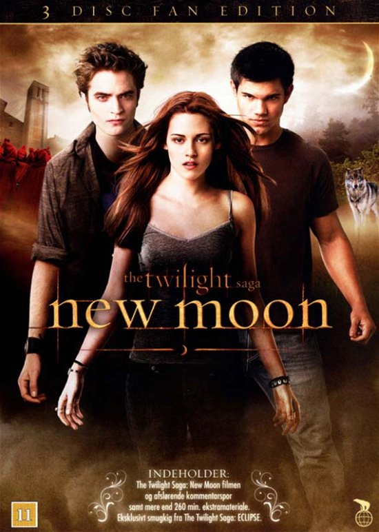 Cover for New Moon · The Twilight Saga - Fan Edition (DVD) (2010)