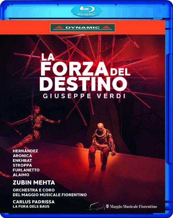 Hernandez, Saioa / Roberto Aronica / Amartuvshin Enkhbat / Zubin Mehta · Verdi: La Forza Del Destino (Blu-ray) (2022)