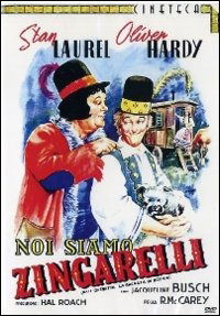 Cover for Stanlio &amp; Ollio · Noi Siamo Zingarelli (DVD) (2020)