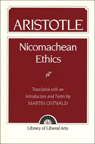Nicomachean Ethics: Aristotle - Martin Ostwald - Kirjat - Pearson Education (US) - 9780023895302 - 1962