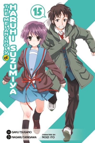 Cover for Nagaru Tanigawa · The Melancholy of Haruhi Suzumiya, Vol. 15 (Manga) (Paperback Book) (2023)