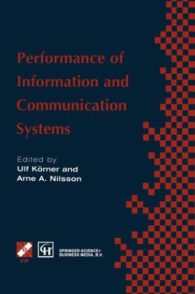 Cover for Chapman · Performance of Information and Communication Systems: IFIP TC6 / WG6.3 Seventh International Conference on Performance of Information and Communication Systems (PICS '98) 25-28 May 1998, Lund, Sweden - IFIP Advances in Information and Communication Techno (Hardcover bog) [1998 edition] (1998)