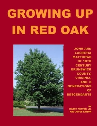 Cover for Harry Porter · Growing Up in Red Oak (Paperback Book) (2010)
