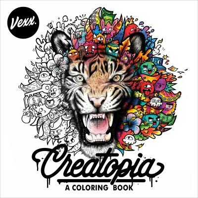 Cover for Vexx · Creatopia: A Coloring Book (Paperback Book) (2020)