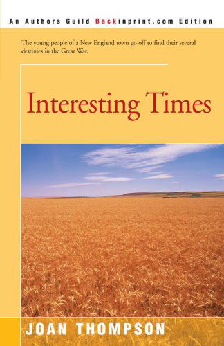 Cover for Joan Thompson · Interesting Times (Paperback Book) (2000)